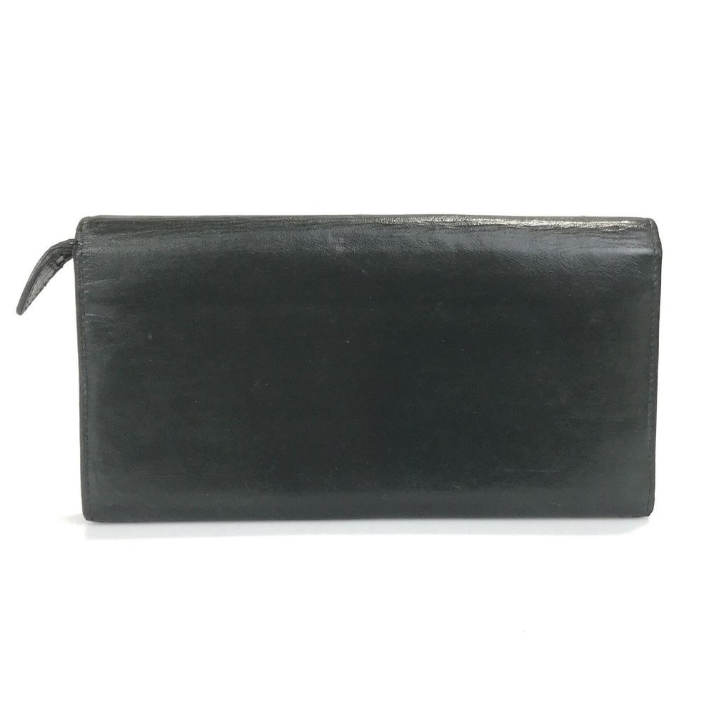 BALENCIAGA Wallet The classic Money Leather Black LambskinAuthentic fresh redye - Picture 6 of 12